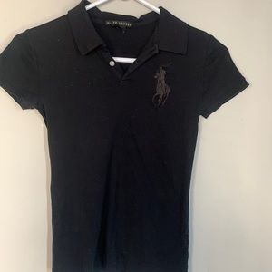 Ralph Lauren  Black label Big horse black shirt